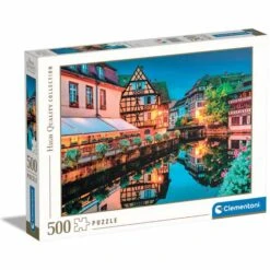 Clementoni Strasbourg Old Town - 500 Piece Puzzle