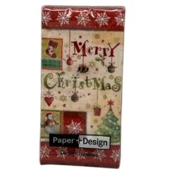 Kurt Adler Christmas Hankie - Merry Christmas