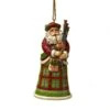 Scottish Santa Ornament