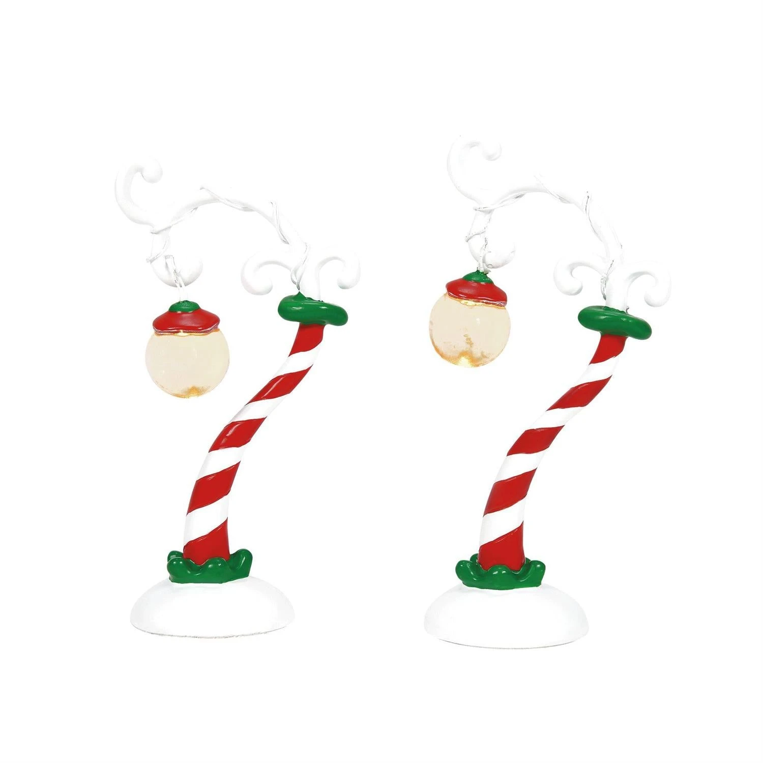 Department 56 Grinch Streetlights - 2 Piece Set 2 Department 56 Grinch Streetlights - 2 Piece Set - Image 2