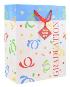 Confetti Graduation - Large Gift Bag -Toy Series Store ar5ouoagigsnkc2ulfab