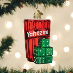 Yahtzee Glass Ornament -Toy Series Store asuutz2lwl8zmjr2m0qu