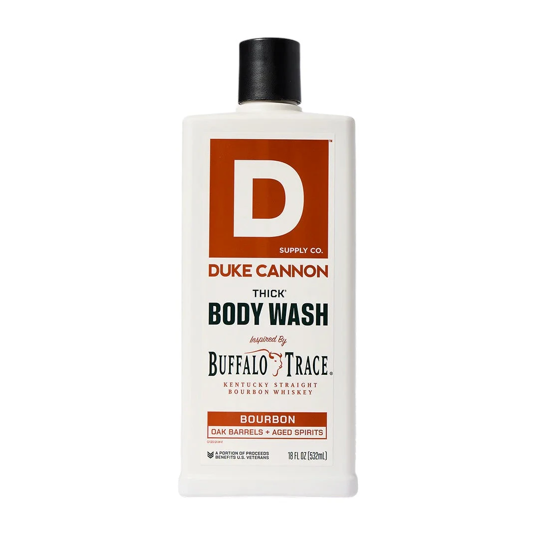 Duke Cannon Thick Body Wash - Buffalo Trace (Oak Barrel Bourbon) 1 Duke Cannon Thick Body Wash - Buffalo Trace (Oak Barrel Bourbon)