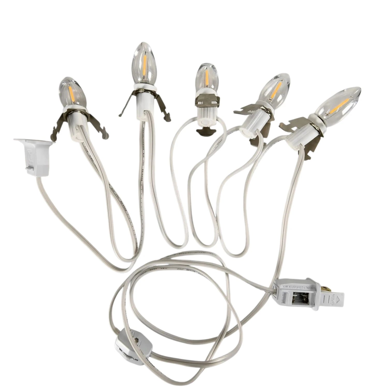 Village Clip In Light Cord - 6 Head 1 Village Clip In Light Cord - 6 Head