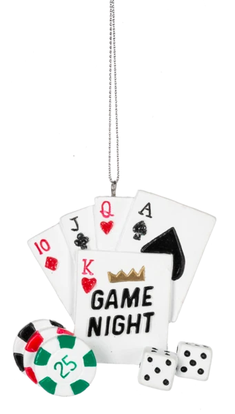 Game Night Ornament - Casino 1 Game Night Ornament - Casino