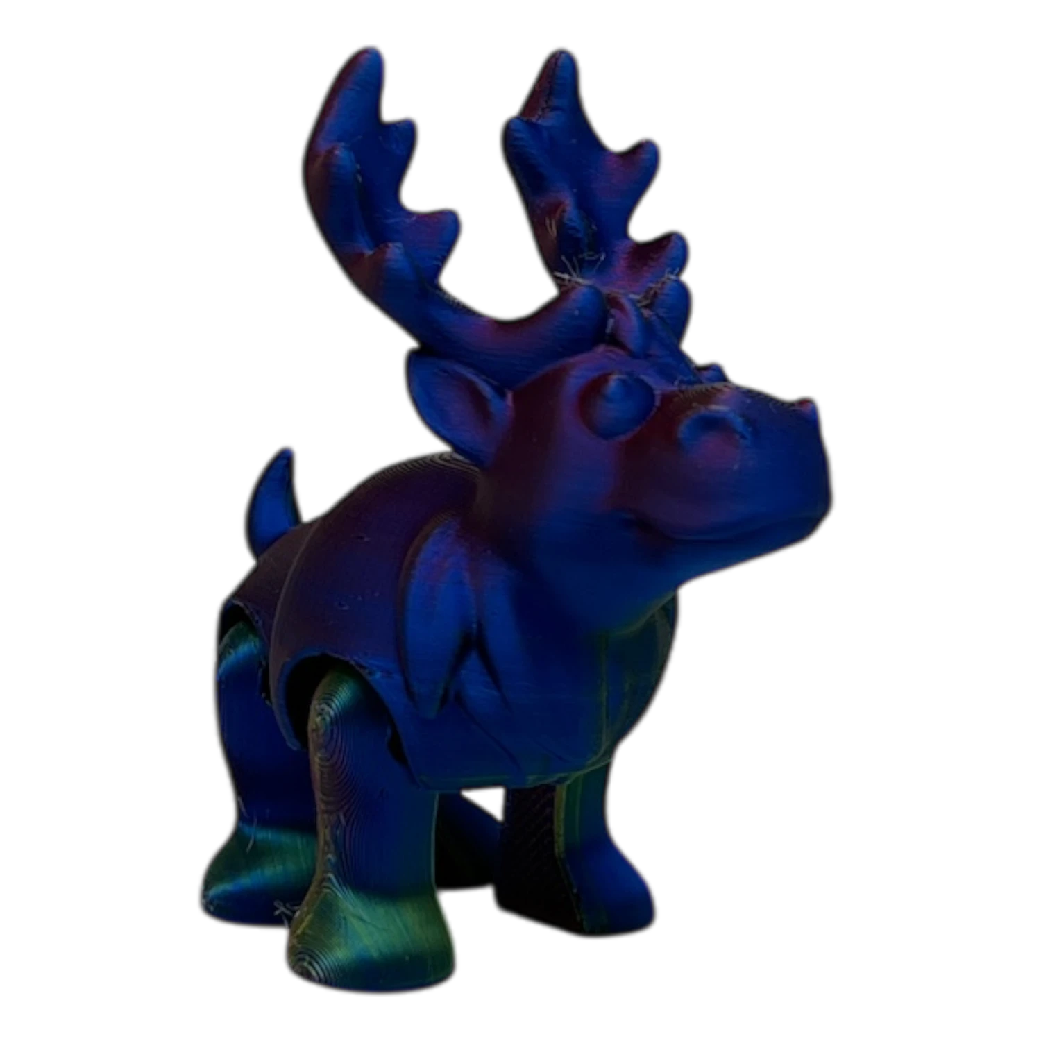 Bruce The Moose - Metallic Rainbow Color 1 Bruce The Moose - Metallic Rainbow Color