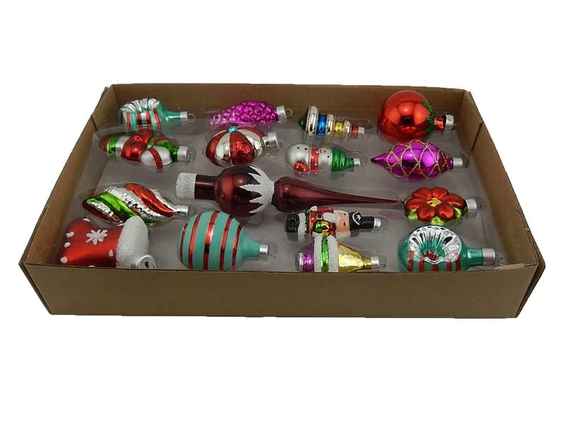 Kurt Adler Early Years Miniature Glass Ornament 12 Piece Set 6 Kurt Adler Early Years Miniature Glass Ornament 12 Piece Set - Image 6