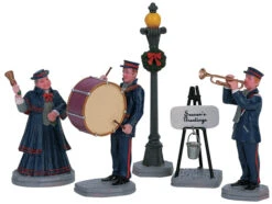 Lemax Salvation Army Christmas Band - 5 Piece Set -Toy Series Store cktmc5cte5iltwugklvp