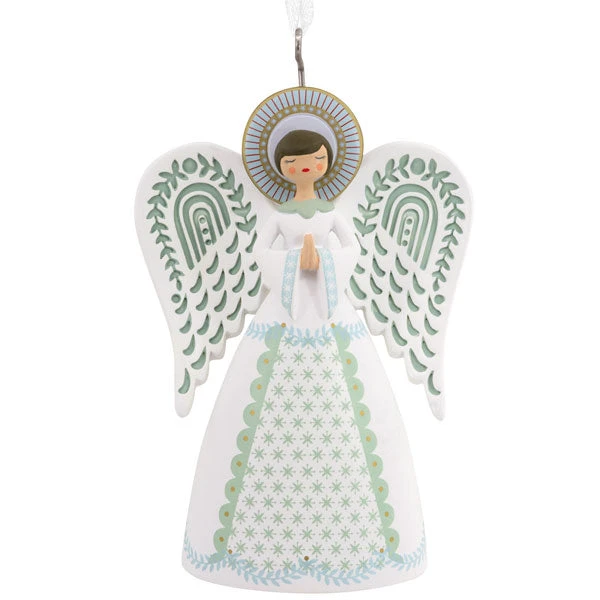 Hallmark Folk Art Angel Ornament 1 Hallmark Folk Art Angel Ornament
