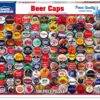 Beer Bottle Caps - 550 Piece Jigsaw Puzzle
