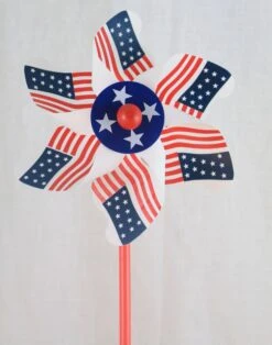 PVC Pinwheel - American Flag