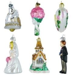 Old World Christmas Wedding Ornament Collection -Toy Series Store dbcysftaxzxanixmte78