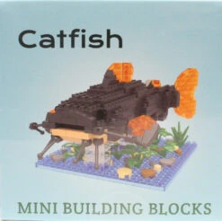 Mini Building Blocks - Catfish -Toy Series Store dczjv4neep7pcnrc58du