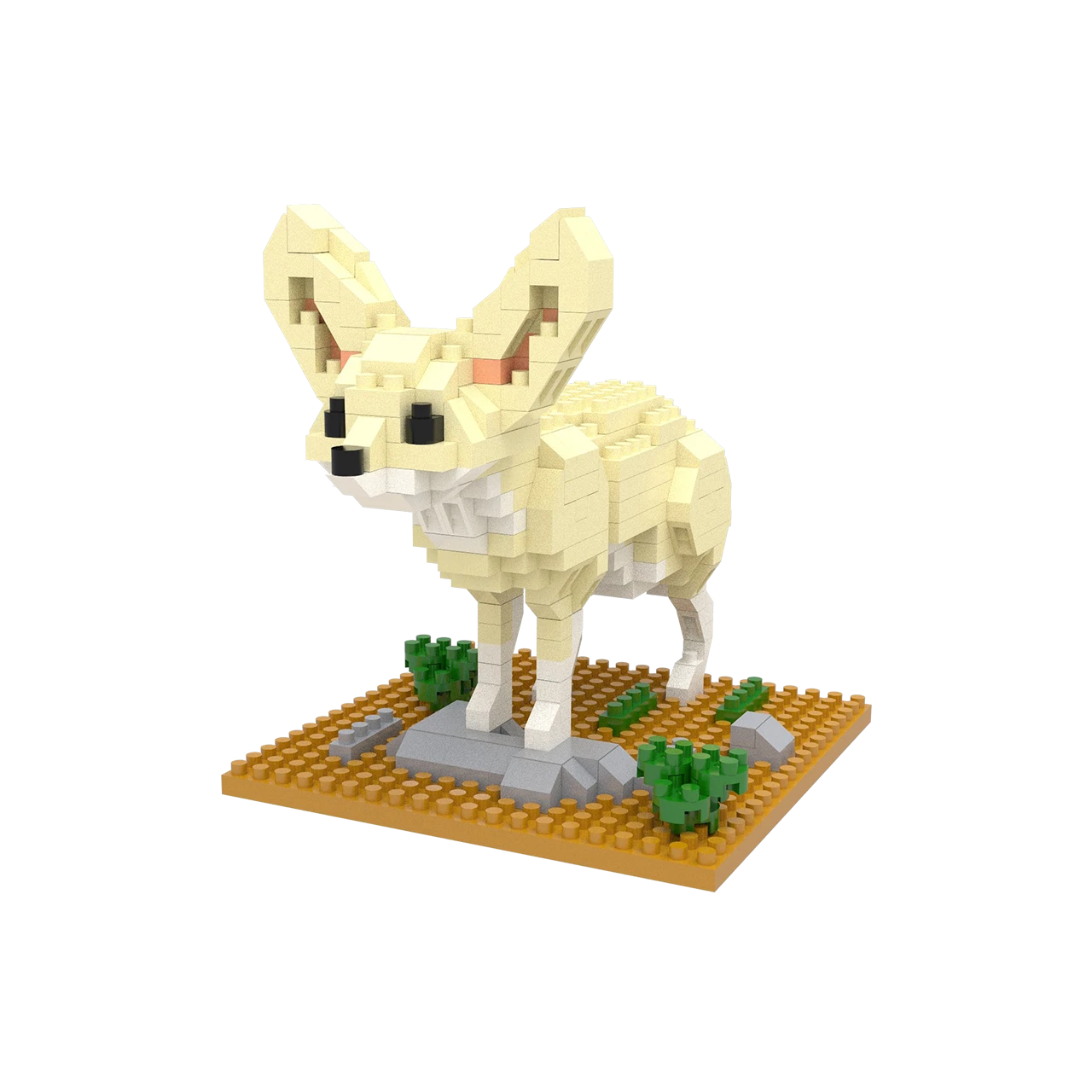 Mini Building Blocks - Fennec Fox 3 Mini Building Blocks - Fennec Fox - Image 3