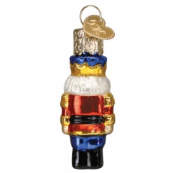 Gumdrop Mini Nutcracker Soldier Glass Ornament -Toy Series Store dnc32fngfmi1iboqmxpw