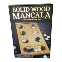 Solid Wood Folding Mancala