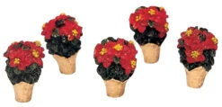 Lemax Poinsettias For Christmas Village, Set Of 5 -Toy Series Store epnxuf661kzcxojtrv1q