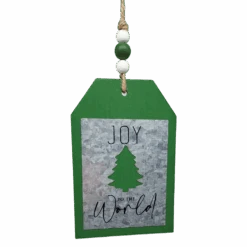 Holiday Tag Sign With Beaded Hanger - -Toy Series Store etcnpht9aqnkrzcmscz6