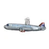 Passenger Plane Glass Blown Ornament