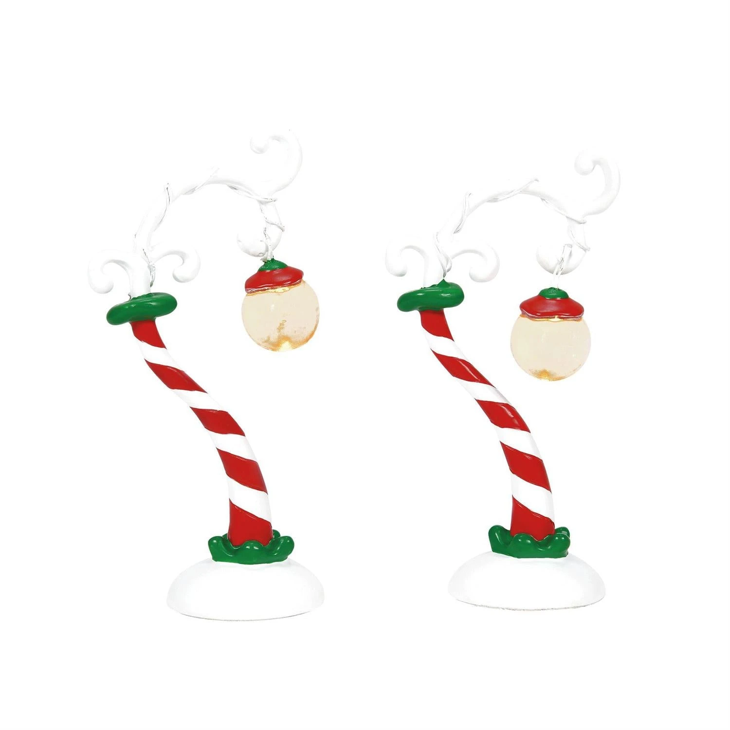 Department 56 Grinch Streetlights - 2 Piece Set 1 Department 56 Grinch Streetlights - 2 Piece Set