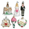 Old World Christmas Wedding Ornament Collection
