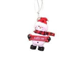 Cozy Snowman Ornament (Letters A - F) - -Toy Series Store ftgbvwtes3cgzkkjkgyp