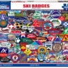 Ski Badges Puzzle - 1000 Piece