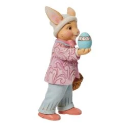 Pint Size Bunny With Egg Figurine -Toy Series Store futokfpo0mknsuj7xjru
