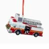 Kurt Adler Resin Fire Truck Ornament