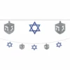 Hanukkah Ring Garland - 9 Feet Long