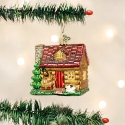 Old World Christmas Lake Cabin Ornament -Toy Series Store geqamkqkgphjqejb8anv