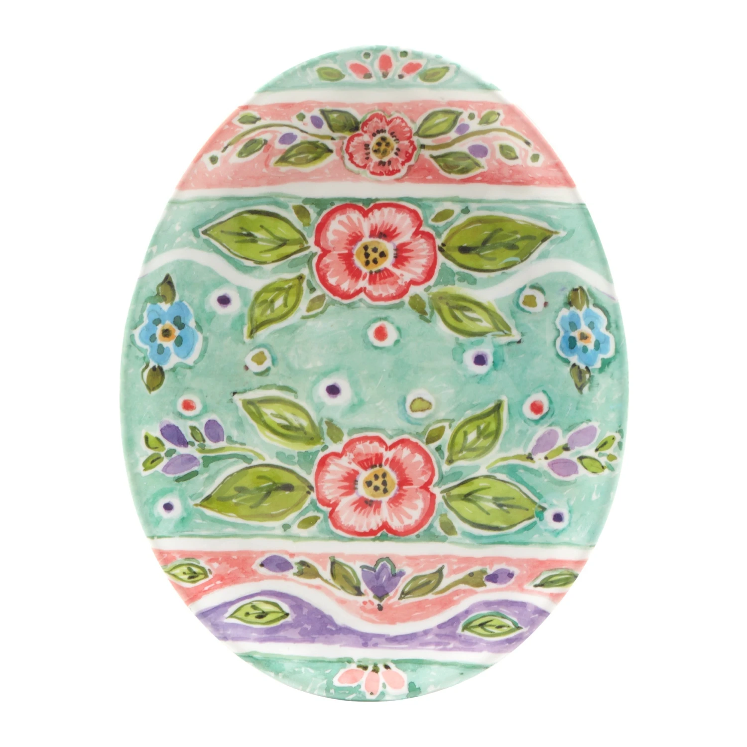 Joy Of Easter Small Oval Egg Plate 1 Joy Of Easter Small Oval Egg Plate