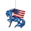 Trail Of Painted Ponies Wild Blue Ornament