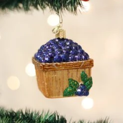 Old World Christmas Basket Of Blueberries Glass Ornament -Toy Series Store gp2fohwty1bpb9pii3nu