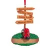 Kurt Adler Hiking Sign Ornament
