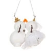 Kissing Snowman Ornament