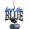 Back The Blue - Police Ornament
