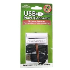 Kurt Adler USB PowerConnect+ 2 AAA Converter