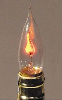 Clear 3.5W Flicker Standard Bulb 1Pk