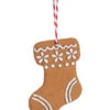 Gingerbread Cookie Ornament - Stocking