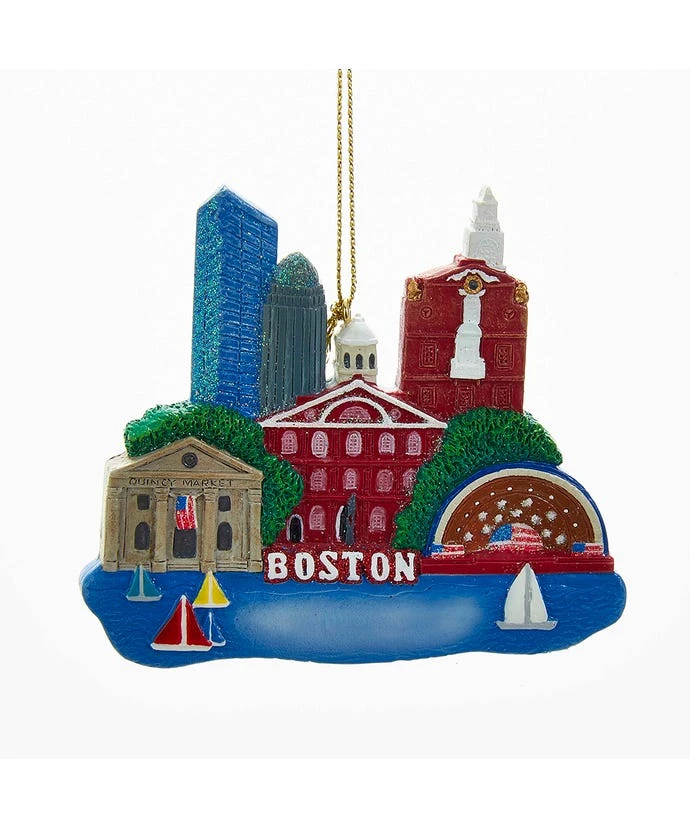Kurt Adler Boston Scene Ornament 1 Kurt Adler Boston Scene Ornament