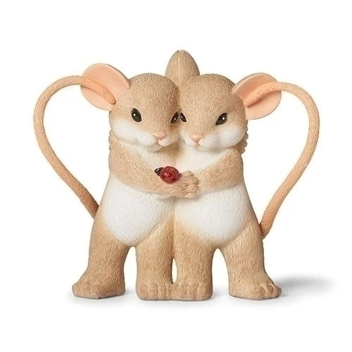Charming Tails Hugging You Figurine 1 Charming Tails Hugging You Figurine
