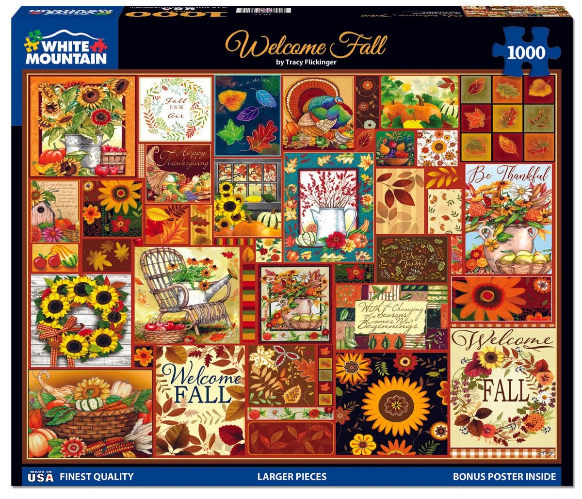 Welcome Fall - 1000 Piece Jigsaw Puzzle 1 Welcome Fall - 1000 Piece Jigsaw Puzzle