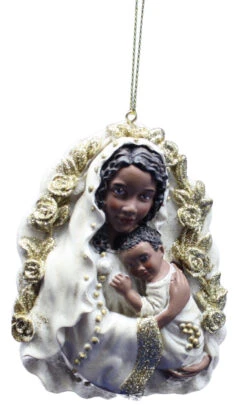 Kurt Adler African American Ivory And Gold Holy Family Ornament - -Toy Series Store idfo6s0z0sr68nadkvk8