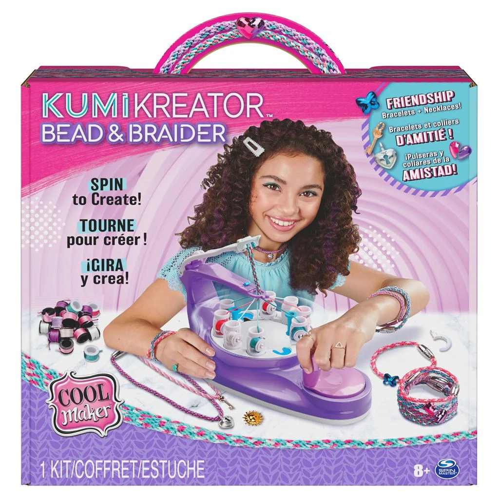 Cool Maker KumiKreator Bead & Braider Bracelets And Necklaces Kit 1 Cool Maker KumiKreator Bead & Braider Bracelets And Necklaces Kit