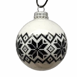 Krebs Value Glass Ornament 4 Pack - Nordic Snowflakes -Toy Series Store ikitictgk7595aur8jal