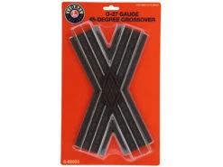 Lionel O-Scale O27 Tubular Crossover Track - 45°