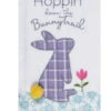 Spring Bunny Bunny Trail Applique Tea Towel