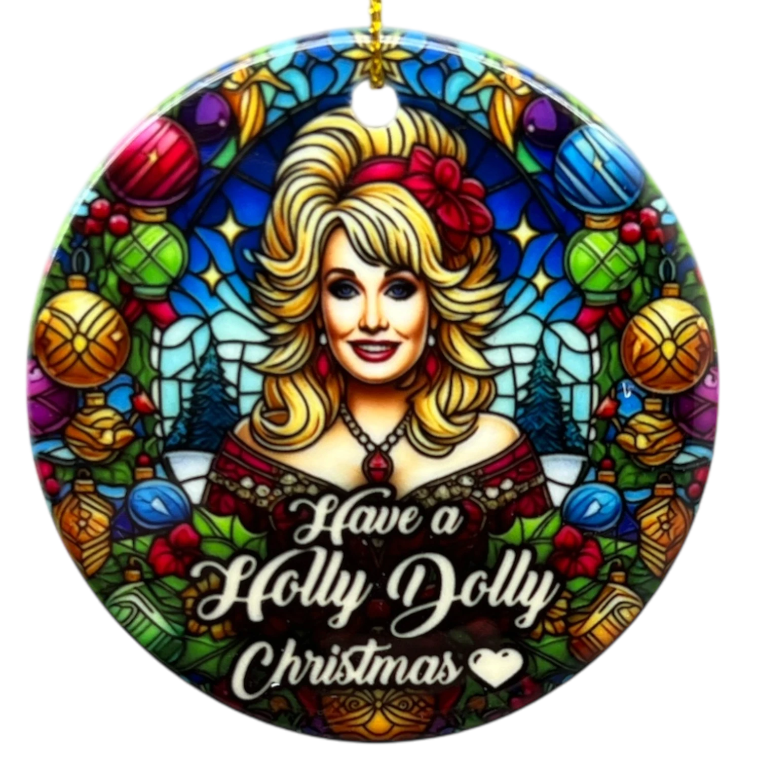 Have A Holly Dolly Christmas Ornament 1 Have A Holly Dolly Christmas Ornament