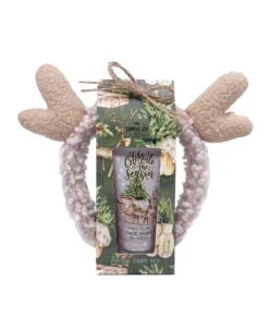 Face Wash With Lamb Headband - First Snow